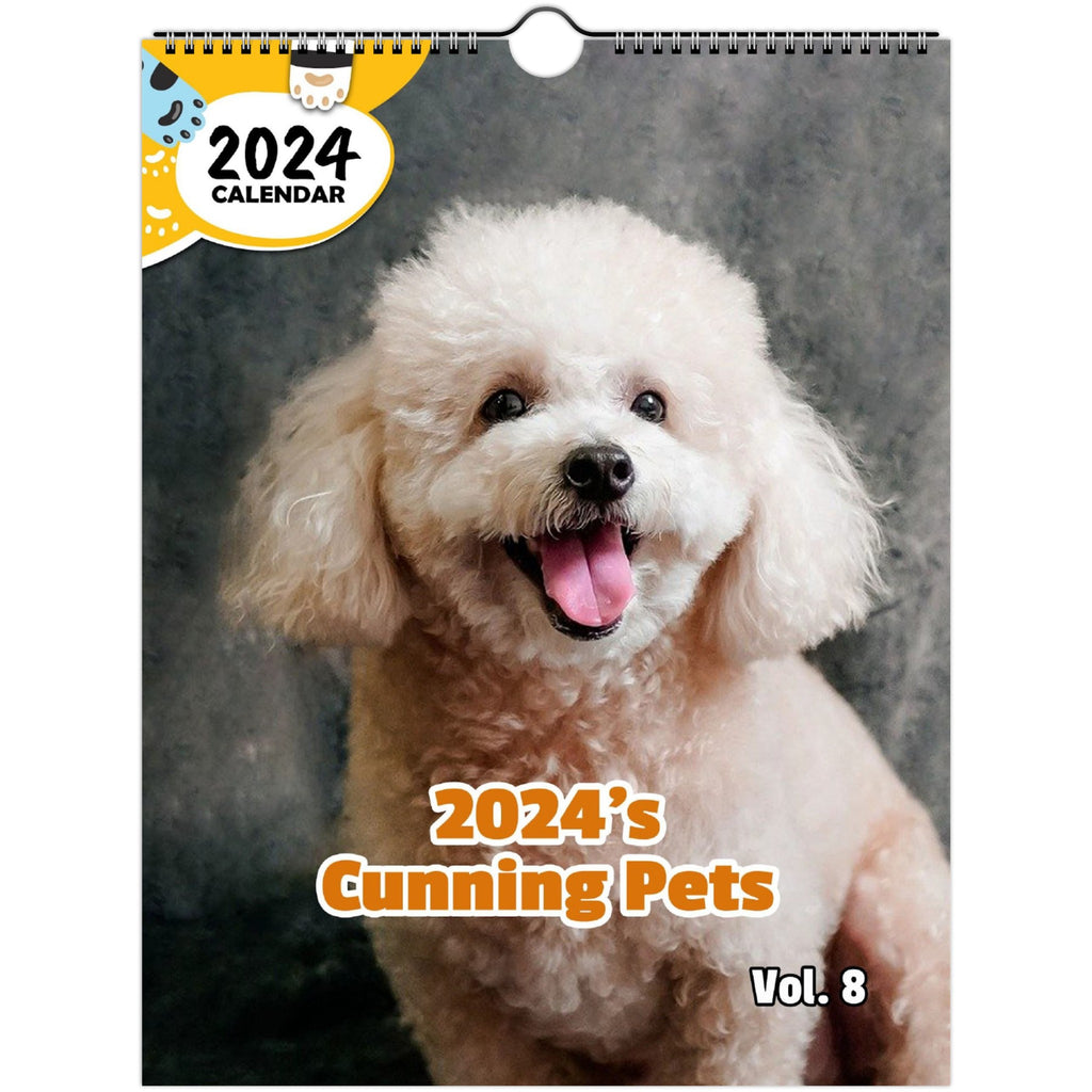2024's Cunning Pets Volume Eight: 2024 Wall Calendar (Published)