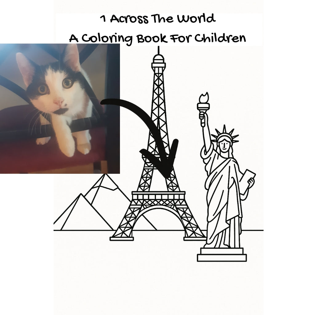 1 Across The World: A Coloring Book For Children