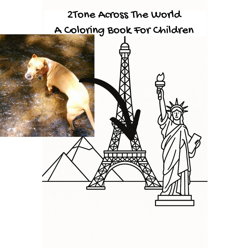 2Tone Across The World: A Coloring Book For Children