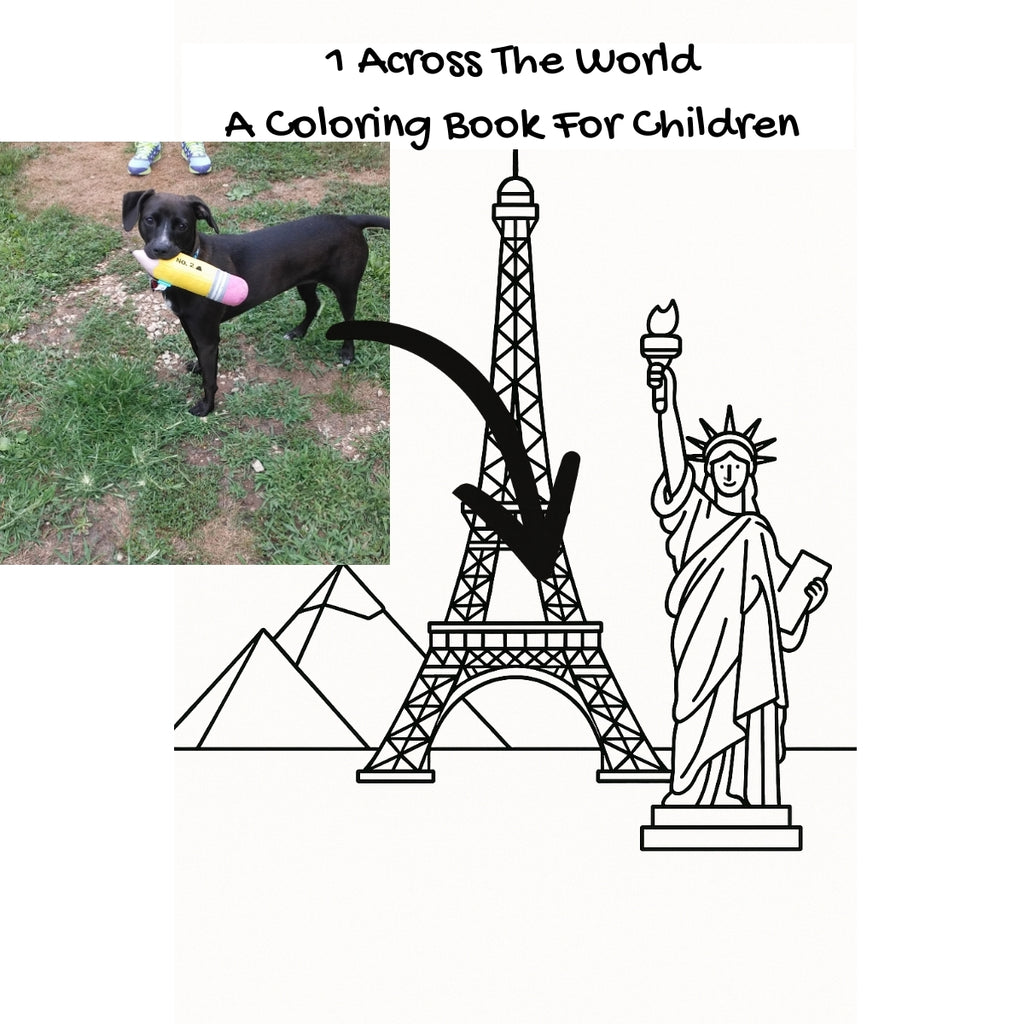 1 Across The World: A Coloring Book For Children