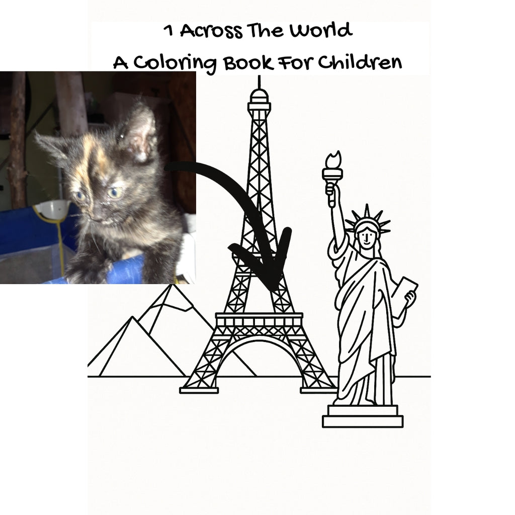 1 Across The World: A Coloring Book For Children