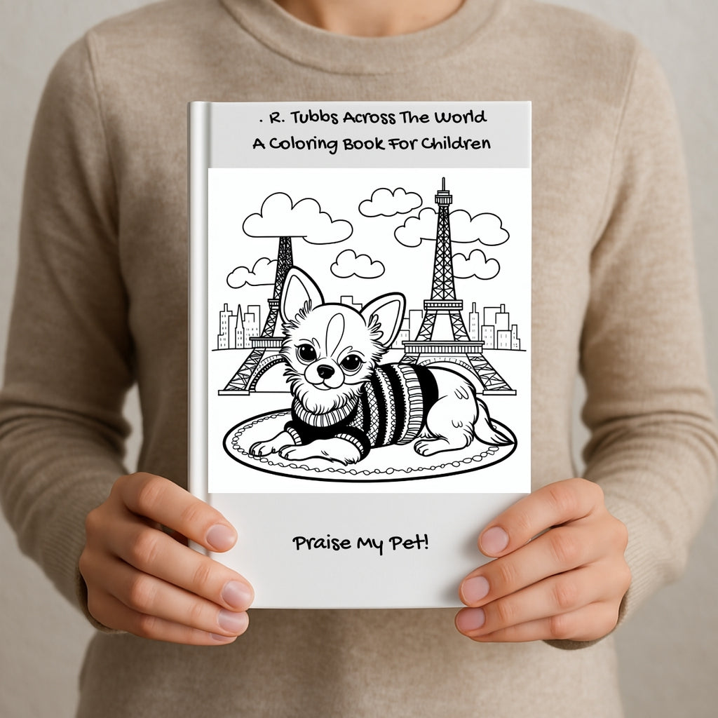 . R. Tubbs Across The World: A Coloring Book For Children