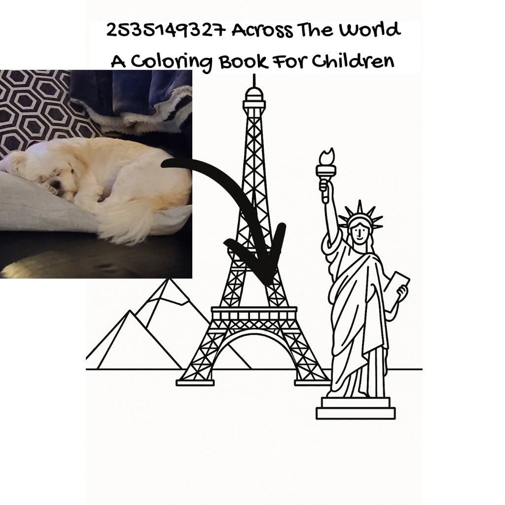 2535149327 Across The World: A Coloring Book For Children