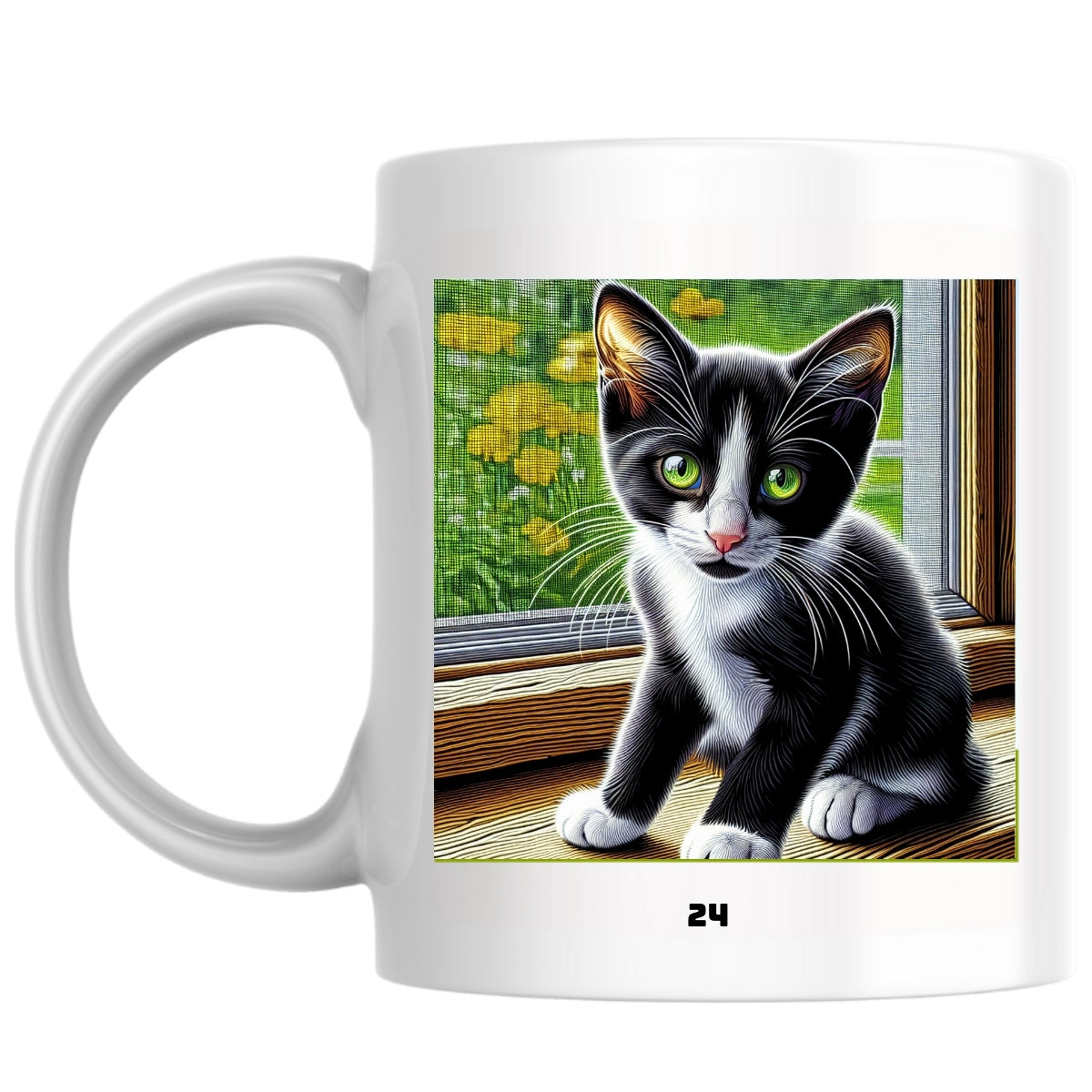 24 the Magnificent: Pop Art Coffee Mug