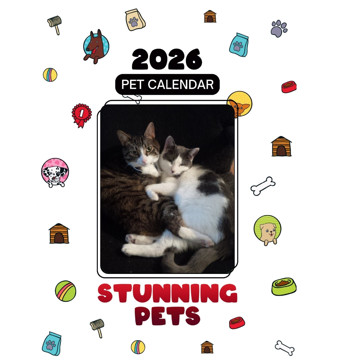 2 Headlines Stunning Pets: A 2026 Pet Calendar