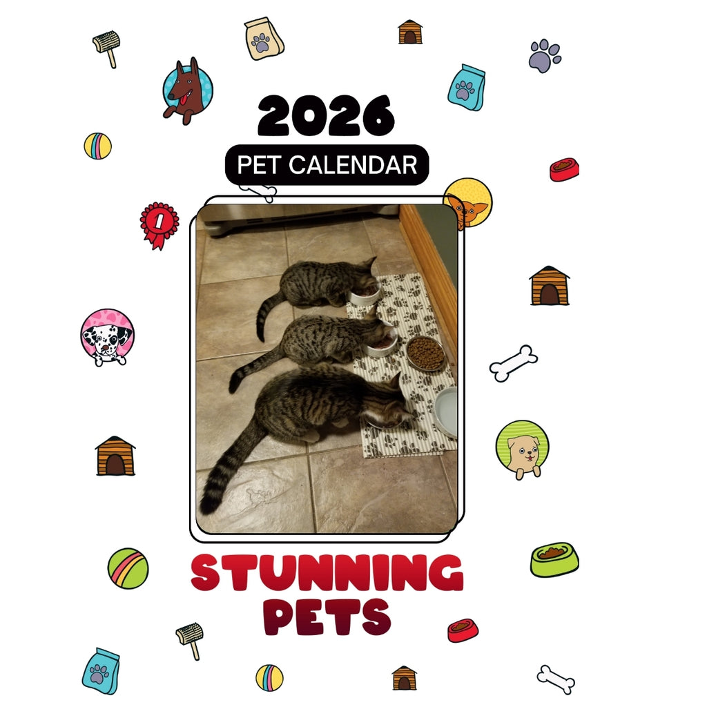 3 Headlines Stunning Pets: A 2026 Pet Calendar