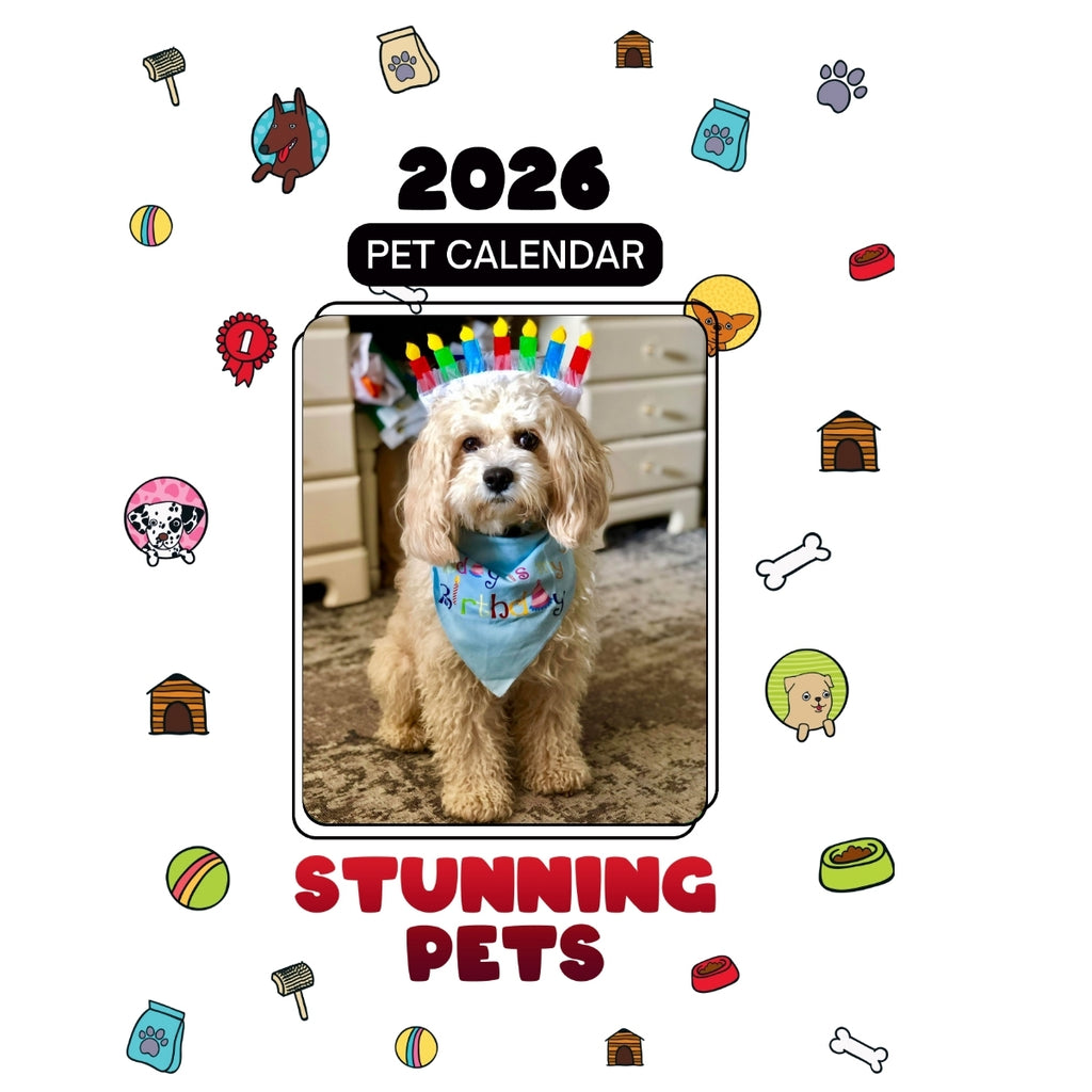1 Headlines Stunning Pets: A 2026 Pet Calendar