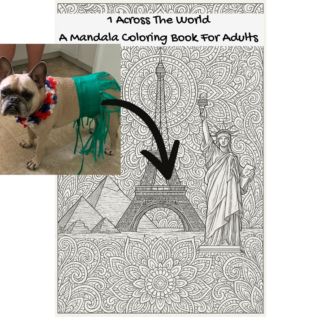 1 Across The World: A Mandala Coloring Book For Adults