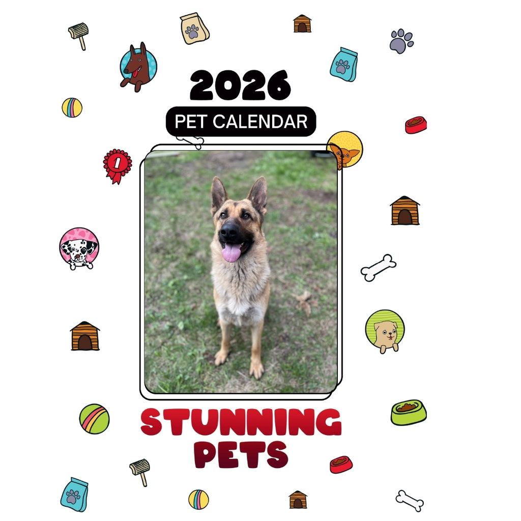 3609725405 Headlines Stunning Pets: A 2026 Pet Calendar
