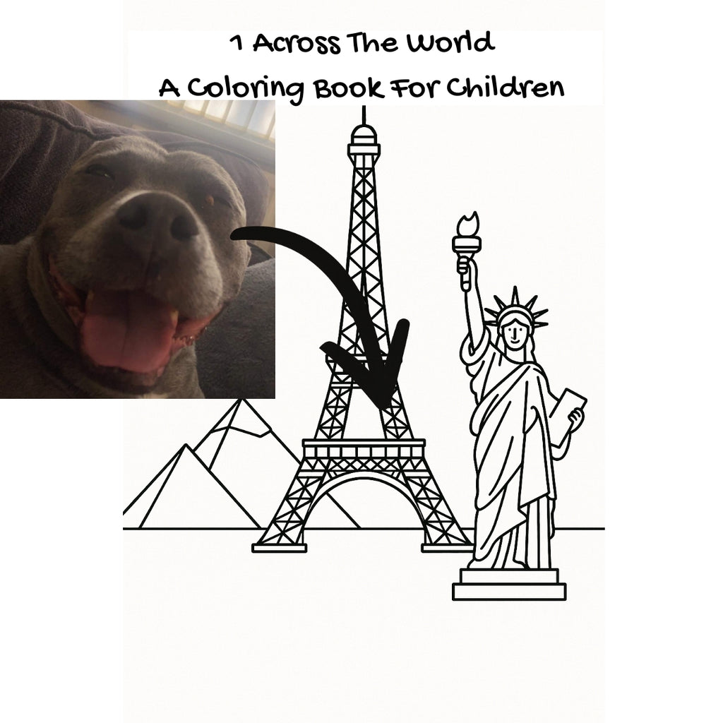 1 Across The World: A Coloring Book For Children