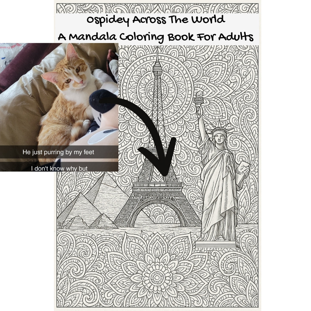 0spidey Across The World: A Mandala Coloring Book For Adults