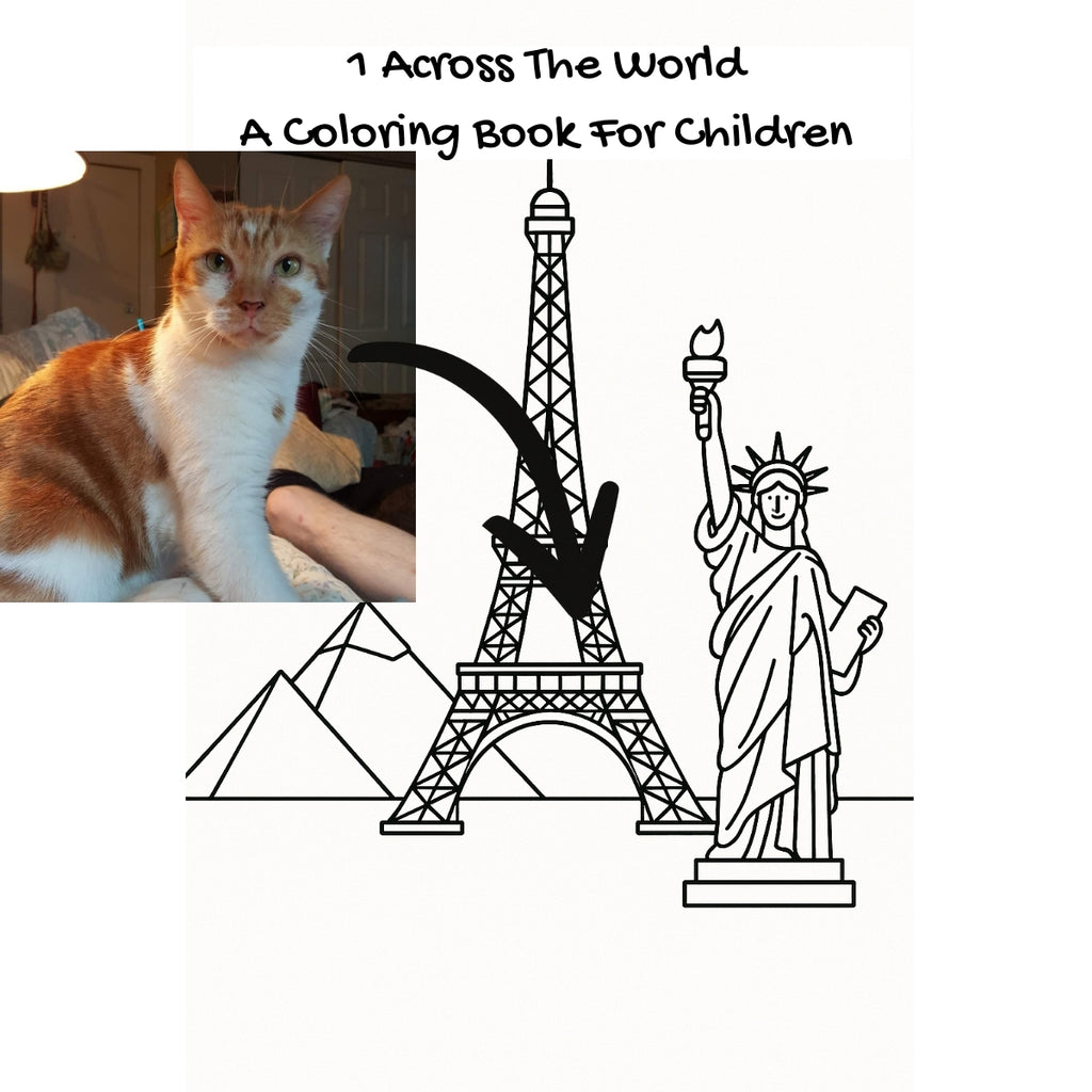 1 Across The World: A Coloring Book For Children