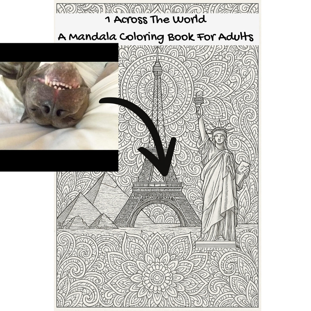 1 Across The World: A Mandala Coloring Book For Adults