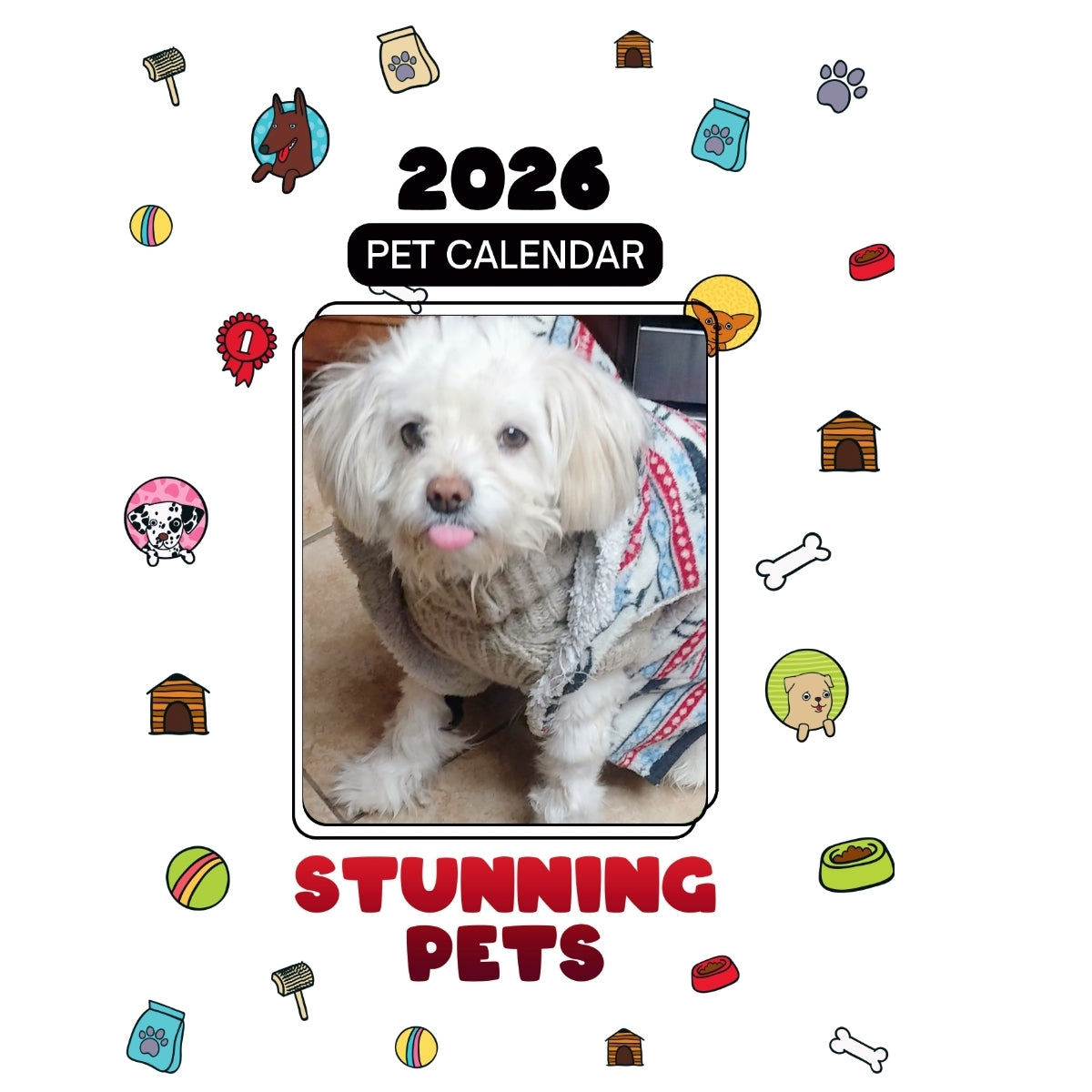 2 Pets Headlines Stunning Pets: A 2026 Pet Calendar