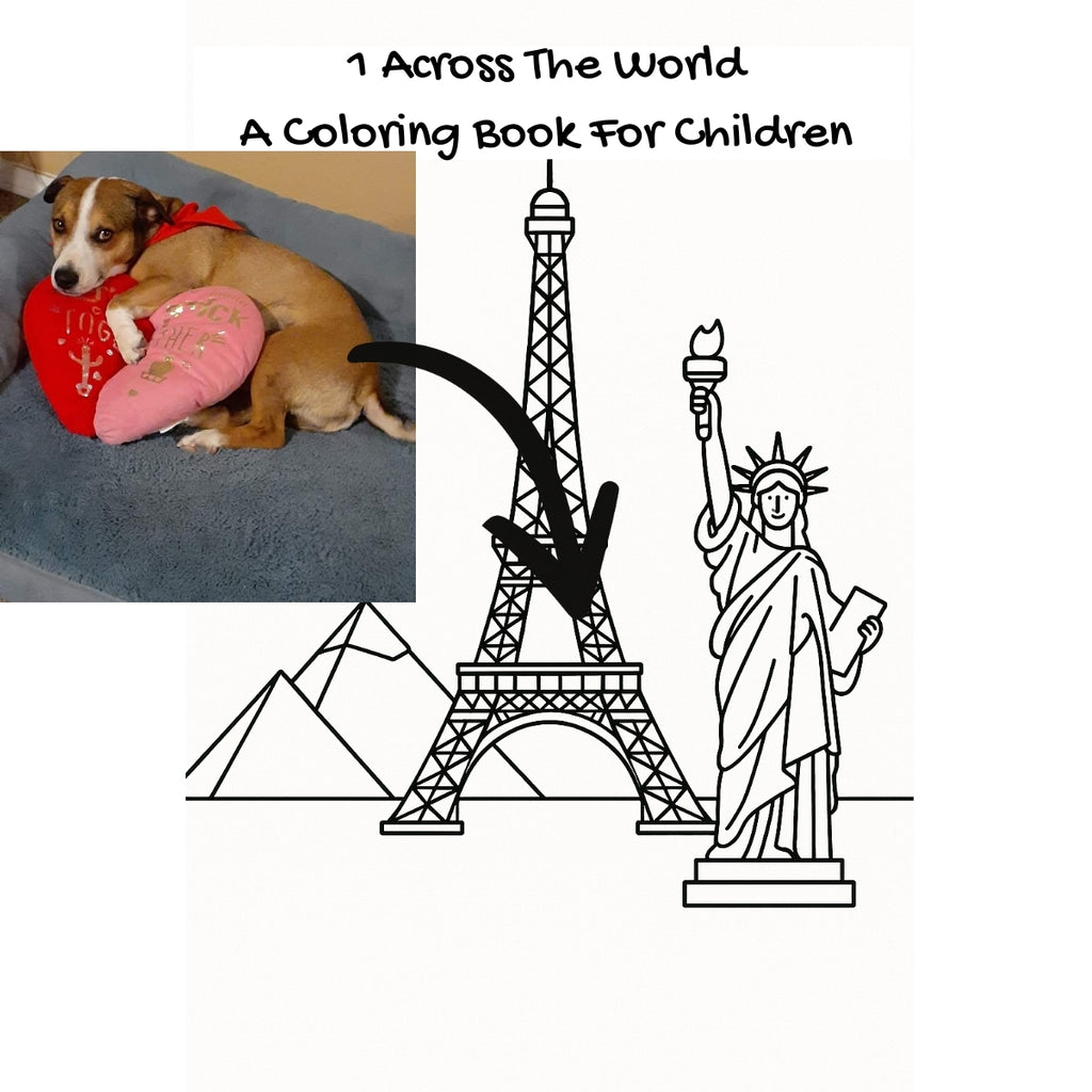1 Across The World: A Coloring Book For Children