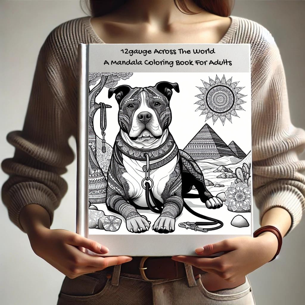 12gauge Across The World: A Mandala Coloring Book For Adults