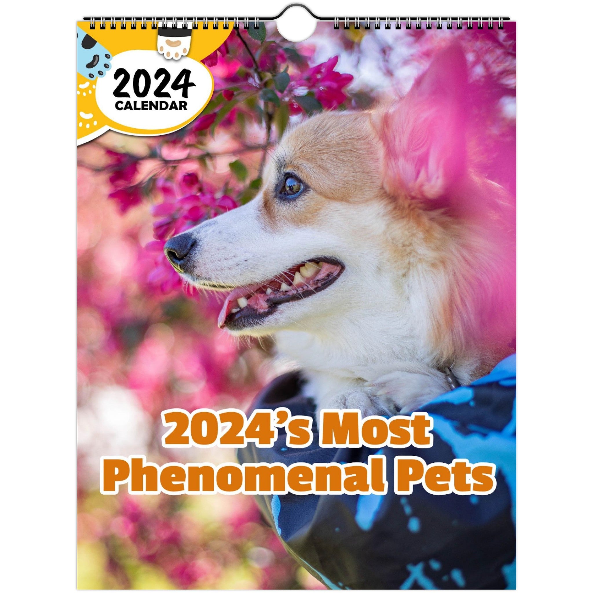 2024's Most Phenomenal Pets: 2024 Wall Calendar (Published)