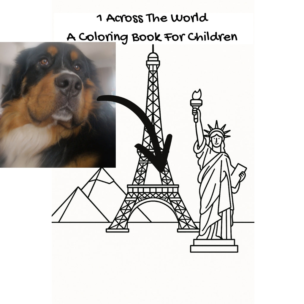 1 Across The World: A Coloring Book For Children