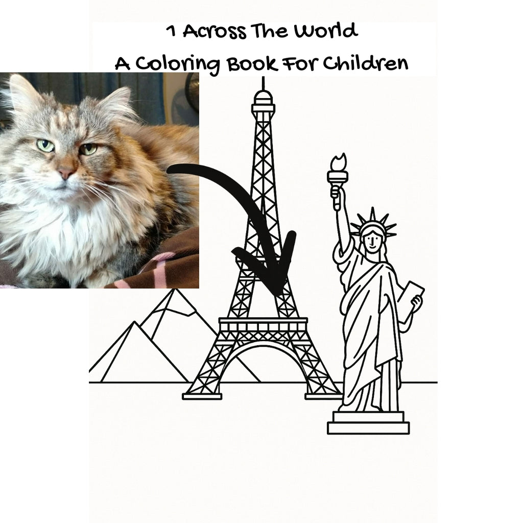 1 Across The World: A Coloring Book For Children