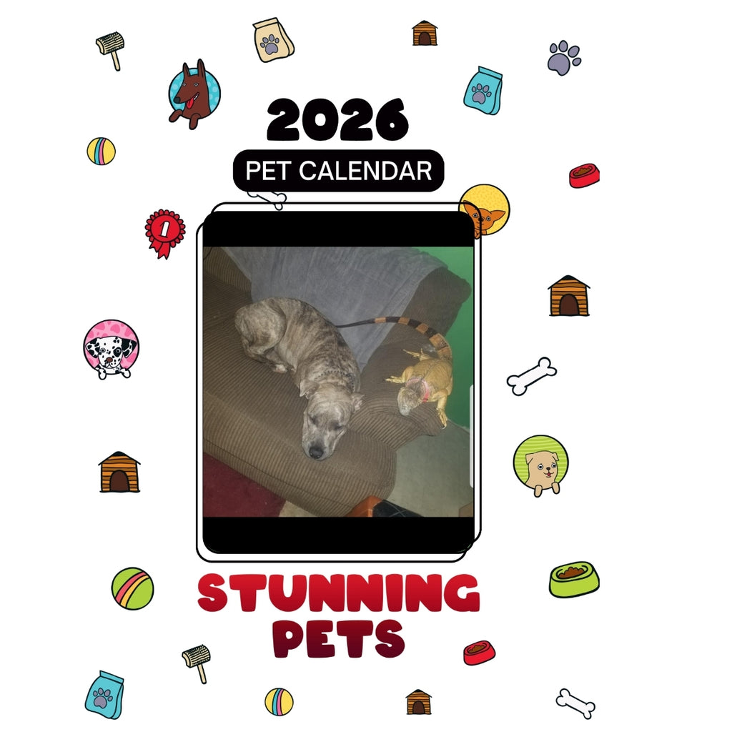 2 Headlines Stunning Pets: A 2026 Pet Calendar