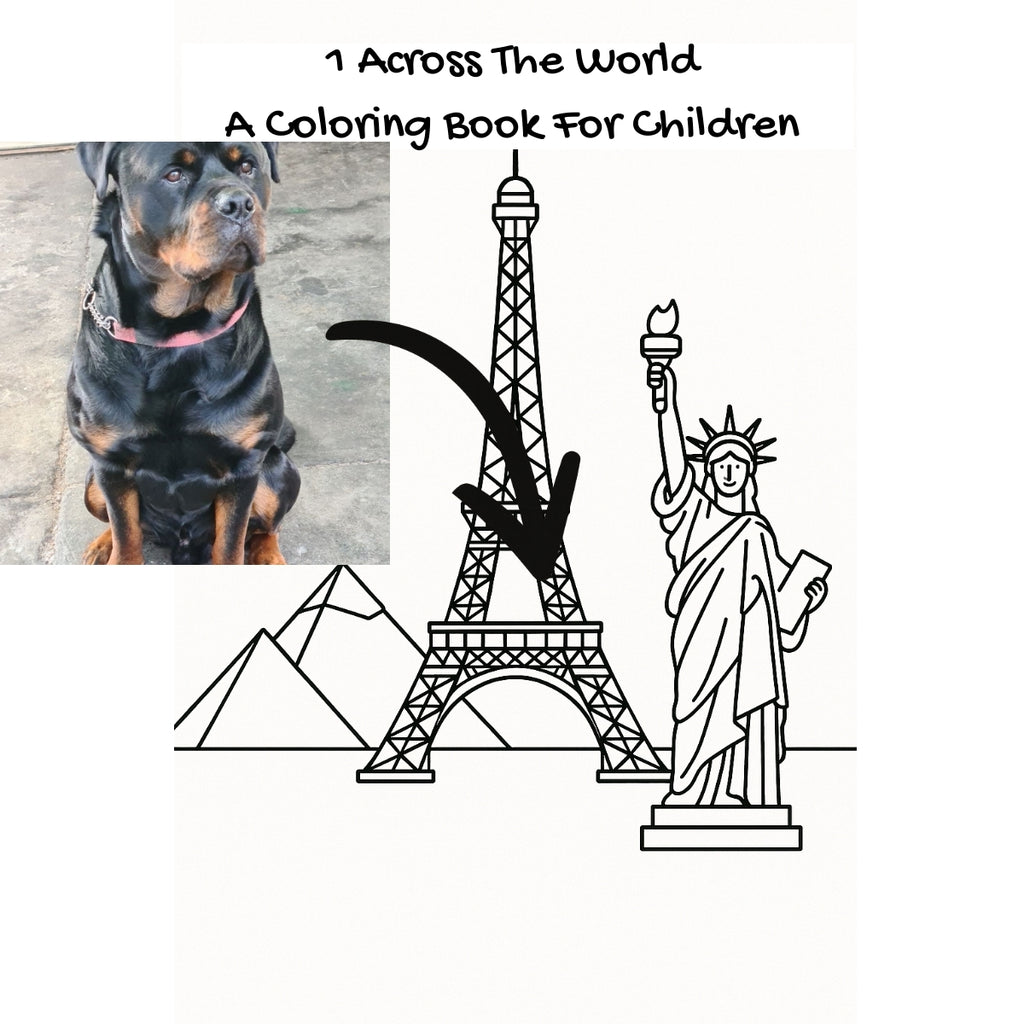 1 Across The World: A Coloring Book For Children
