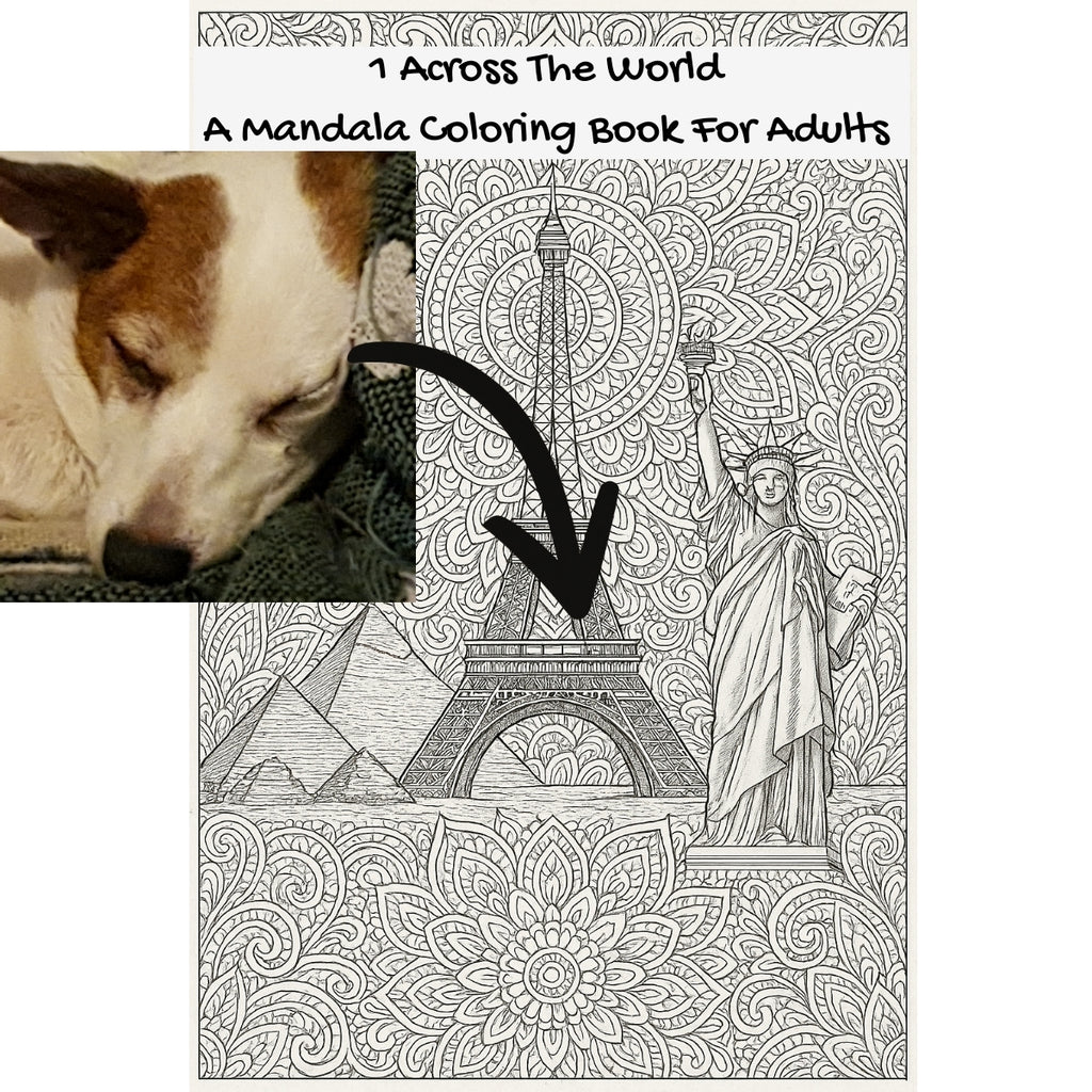 1 Across The World: A Mandala Coloring Book For Adults