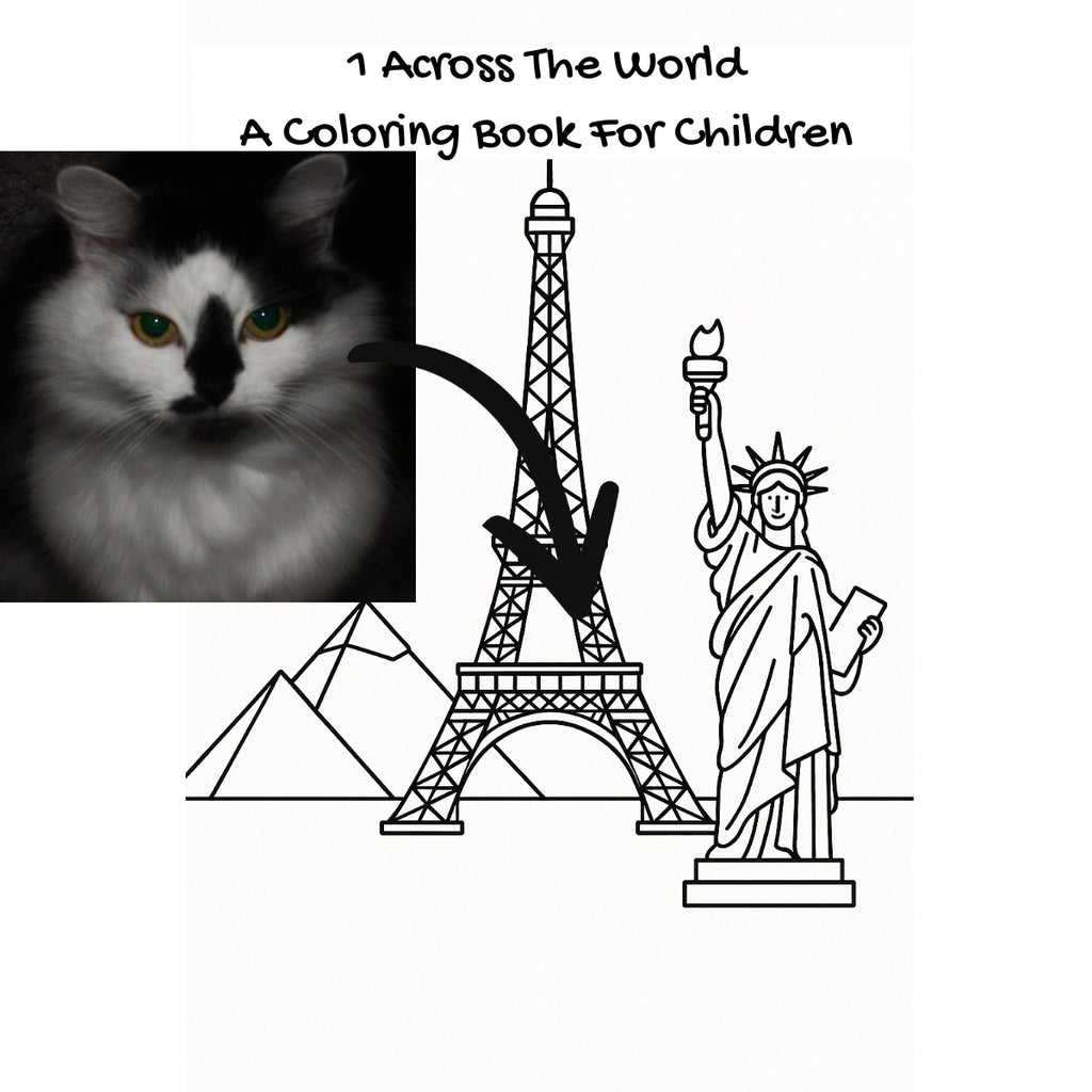 1 Across The World: A Coloring Book For Children