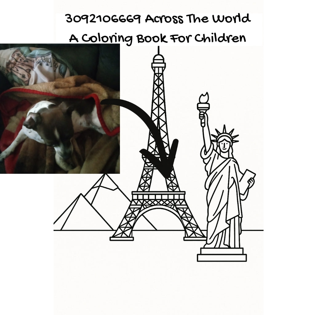 3092106669 Across The World: A Coloring Book For Children