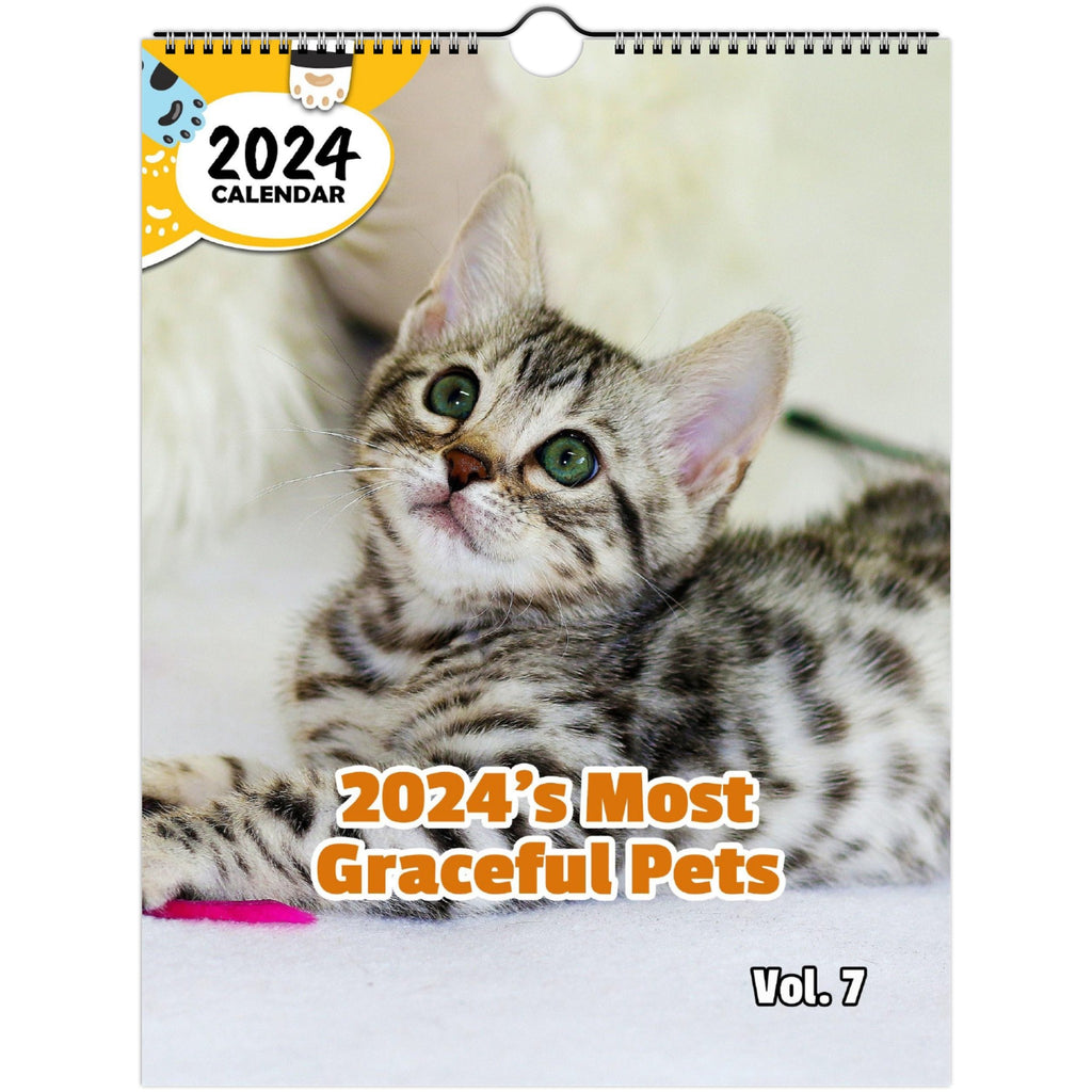 2024's Most Graceful Pets Volume Seven: 2024 Wall Calendar (Published)