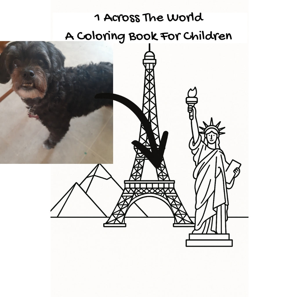 1 Across The World: A Coloring Book For Children