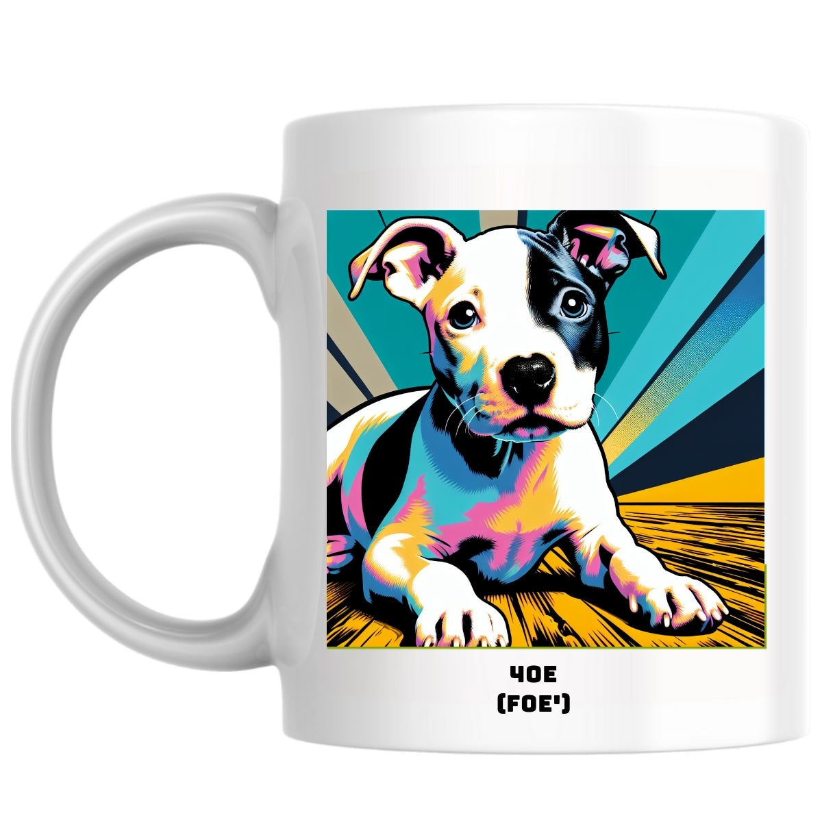 4oe (Foe') the Magnificent: Pop Art Coffee Mug