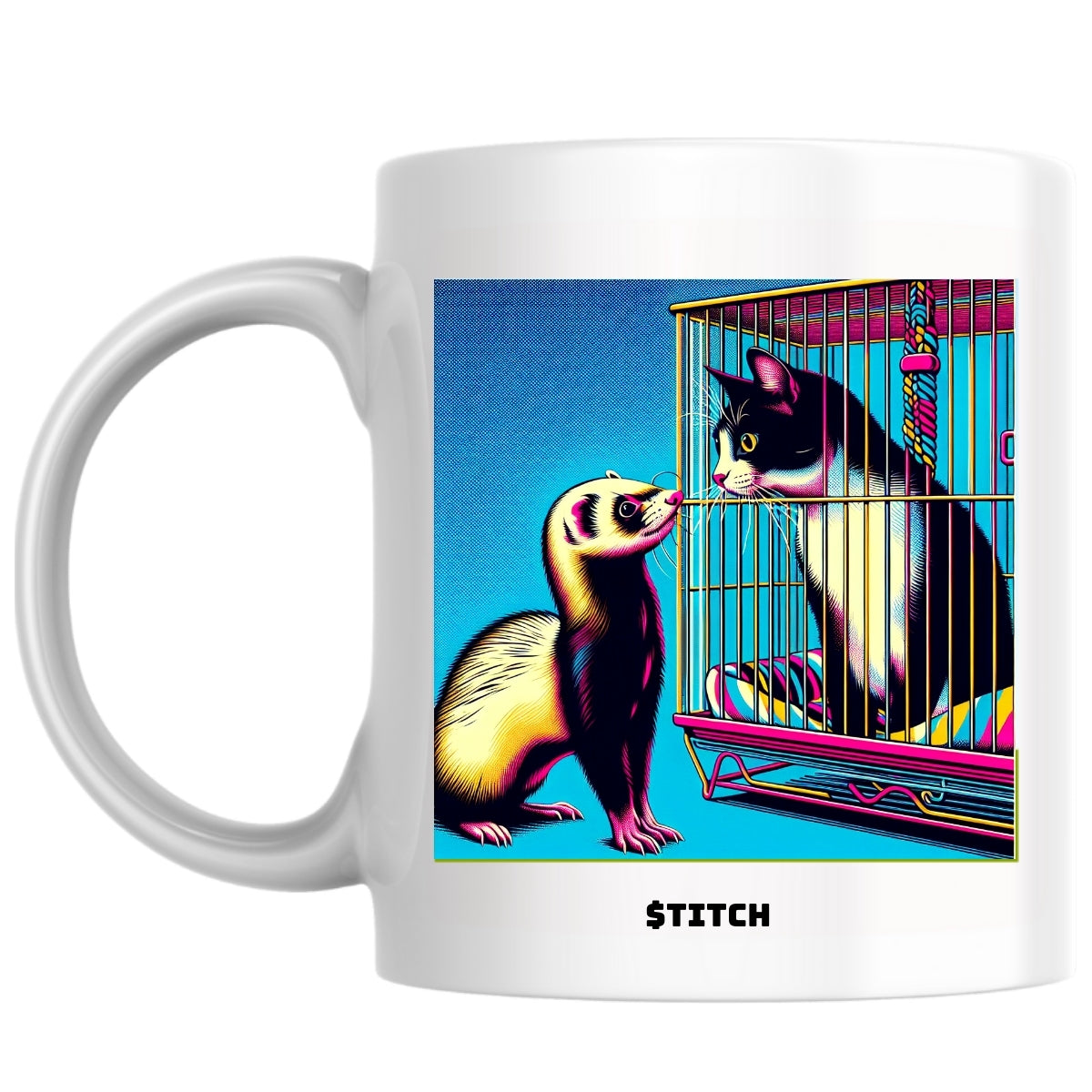 $titch the Magnificent: Pop Art Coffee Mug
