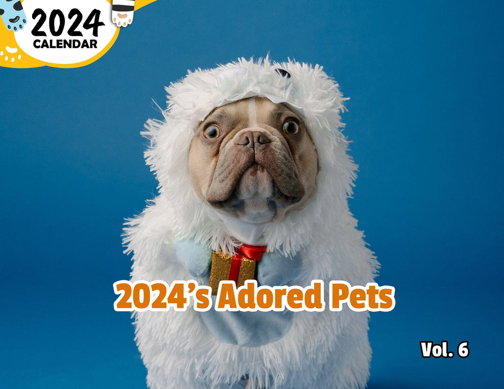 2024's Adored Pets Volume Six: 2024 Wall Calendar (Published)