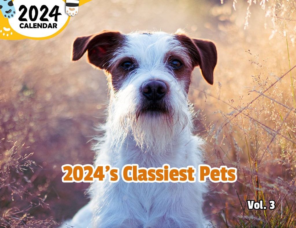 2024's Classiest Pets Volume Three: 2024 Wall Calendar (Published)