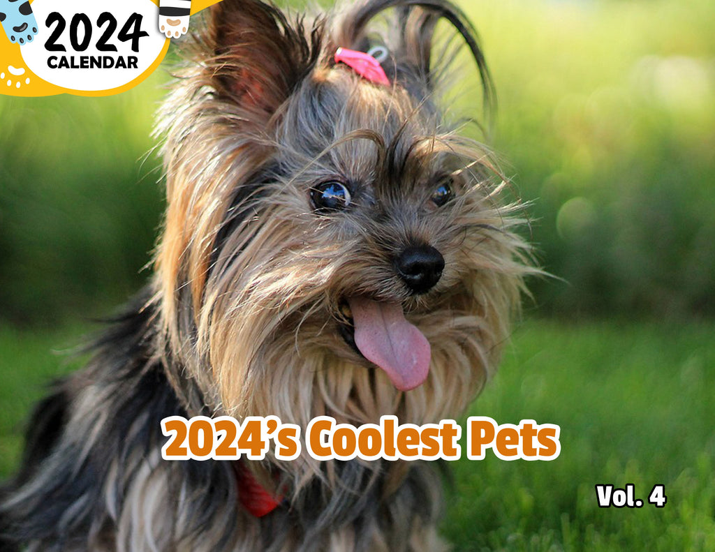 2024's Coolest Pets Volume Four: 2024 Wall Calendar (Published)
