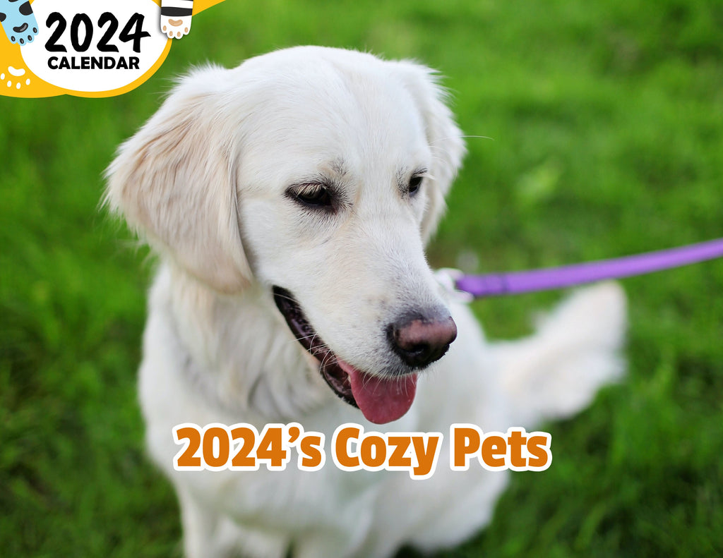 2024's Cozy Pets: 2024 Wall Calendar (Published)