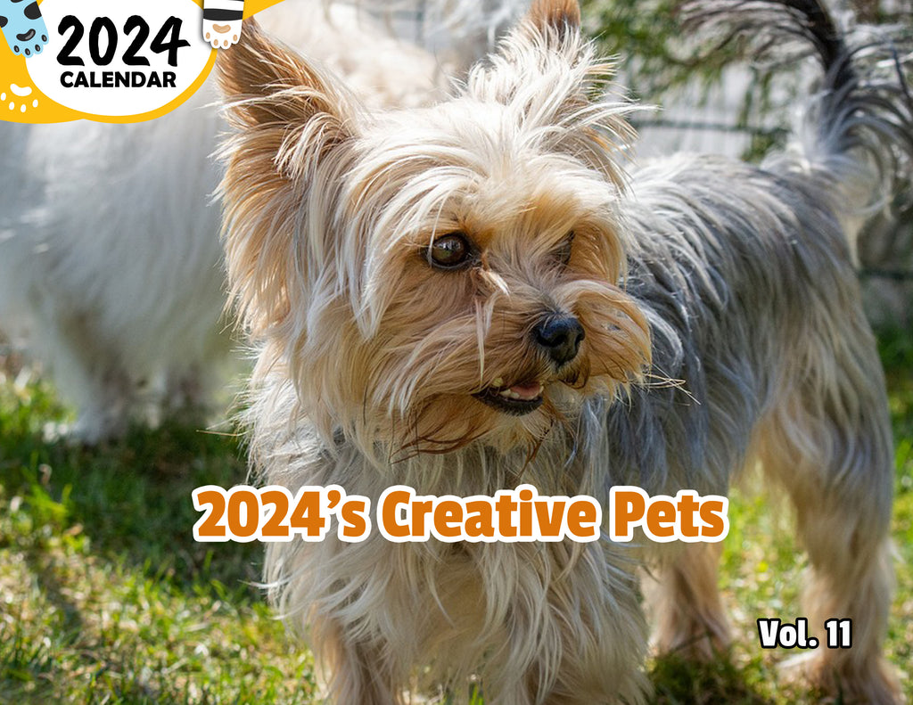 2024's Creative Pets Volume Eleven: 2024 Wall Calendar (Published)