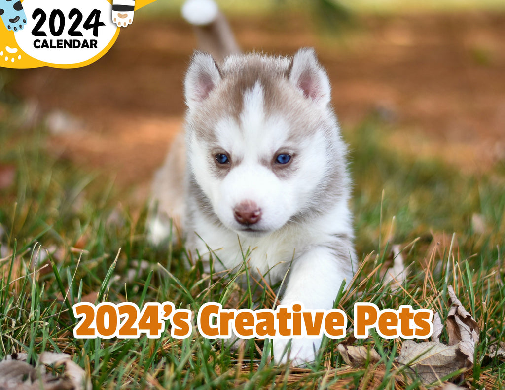 2024's Creative Pets: 2024 Wall Calendar (Published)