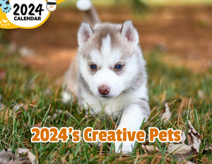 2024's Creative Pets: 2024 Wall Calendar (Published)