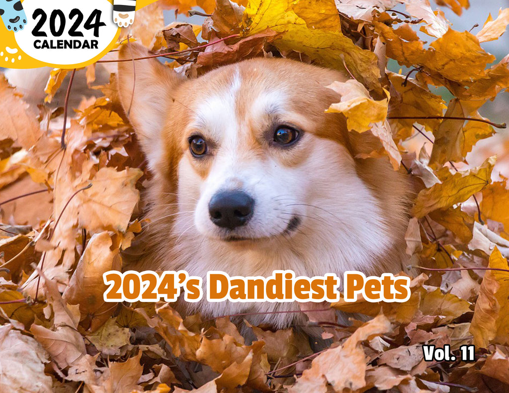 2024's Dandiest Pets Volume Eleven: 2024 Wall Calendar (Published)