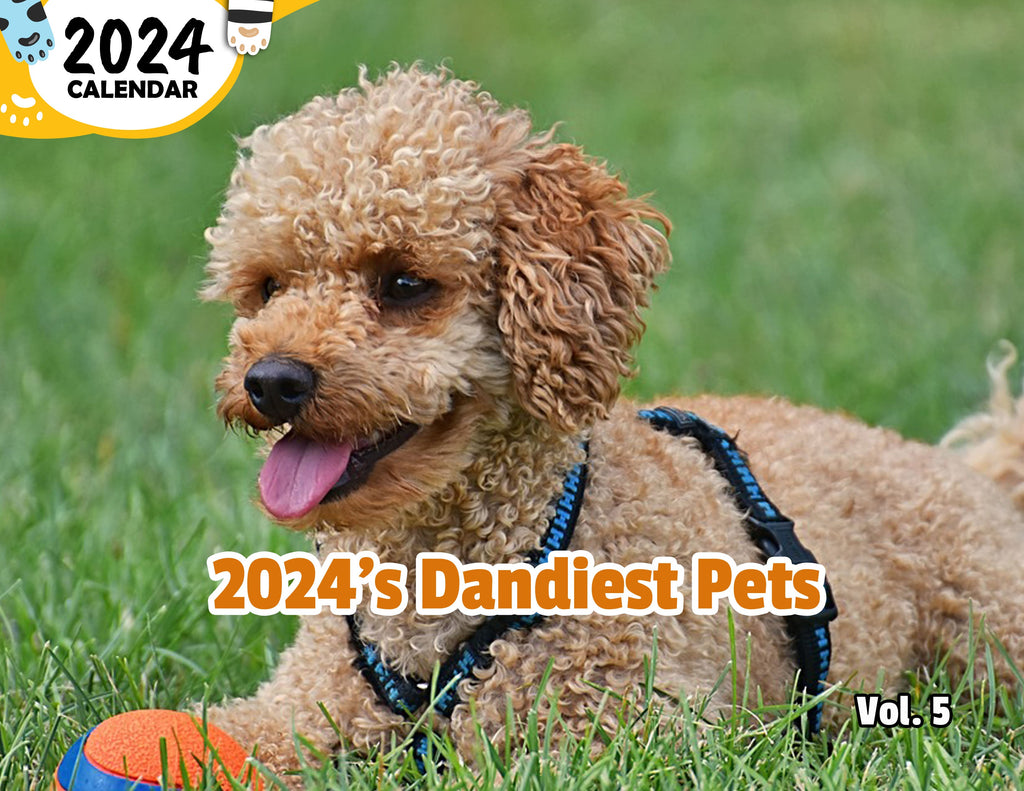 2024's Dandiest Pets Volume Five: 2024 Wall Calendar (Published)