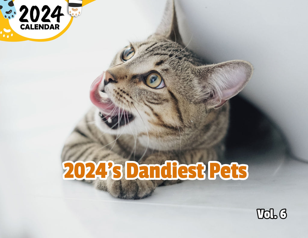 2024's Dandiest Pets Volume Six: 2024 Wall Calendar (Published)