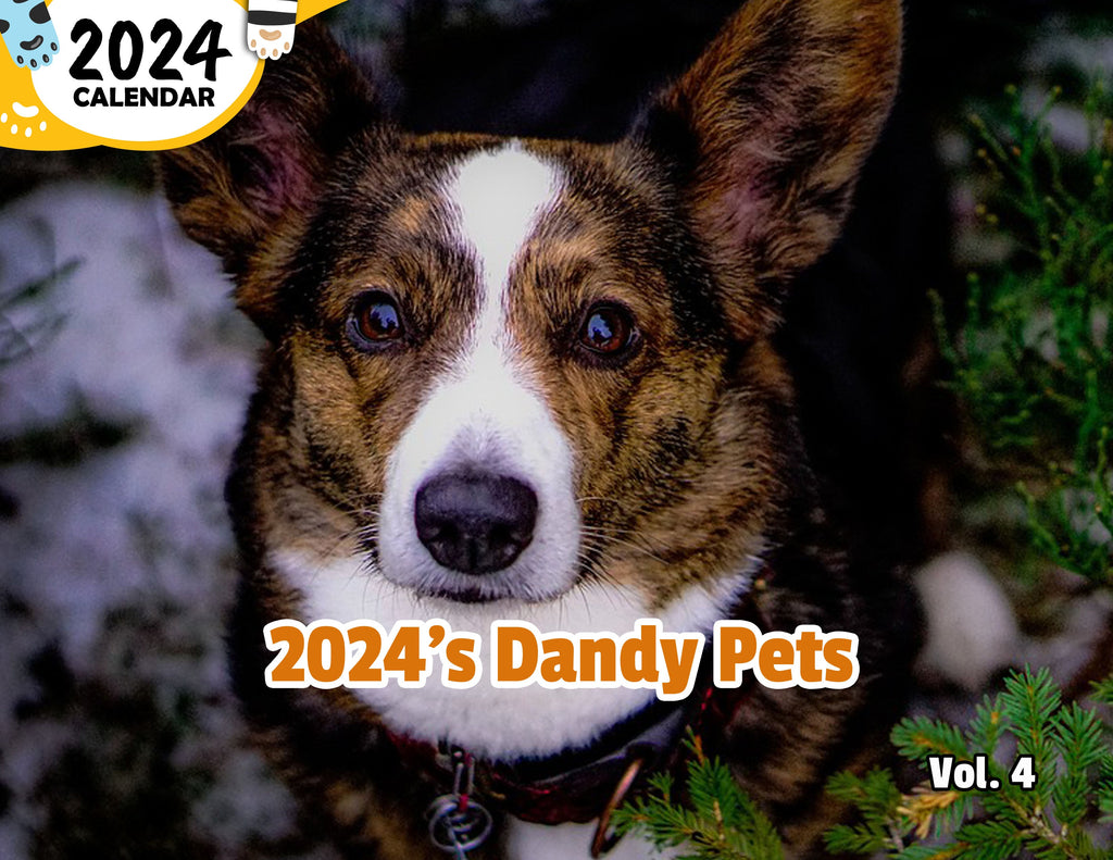 2024's Dandy Pets Volume Four: 2024 Wall Calendar (Published)