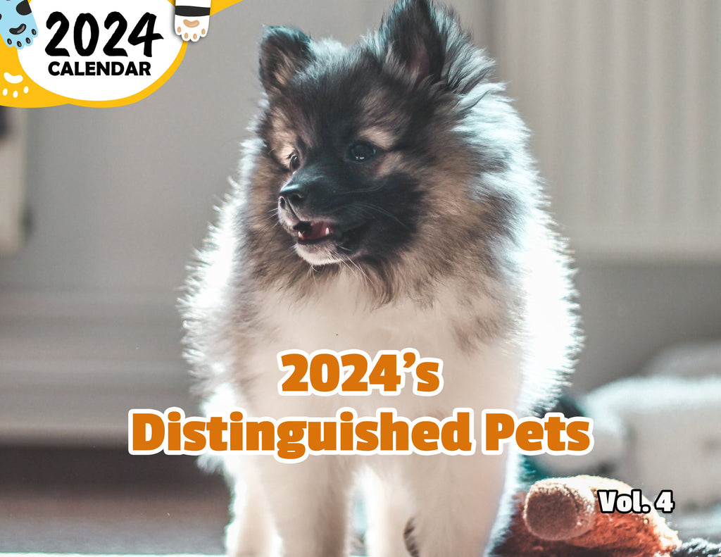 2024's Distinguished Pets Volume Four: 2024 Wall Calendar (Published)