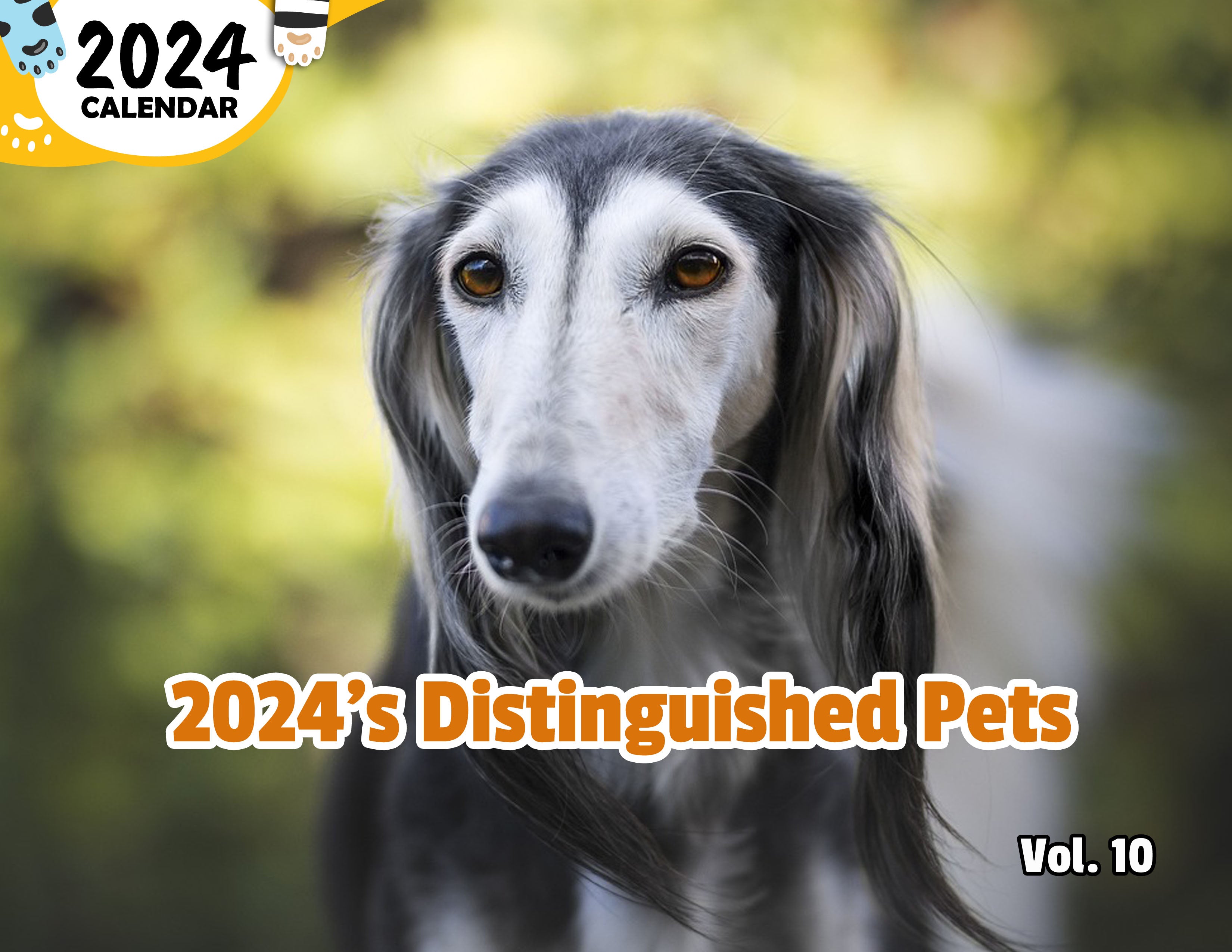 2024's Distinguished Pets Volume Ten: 2024 Wall Calendar (Published)