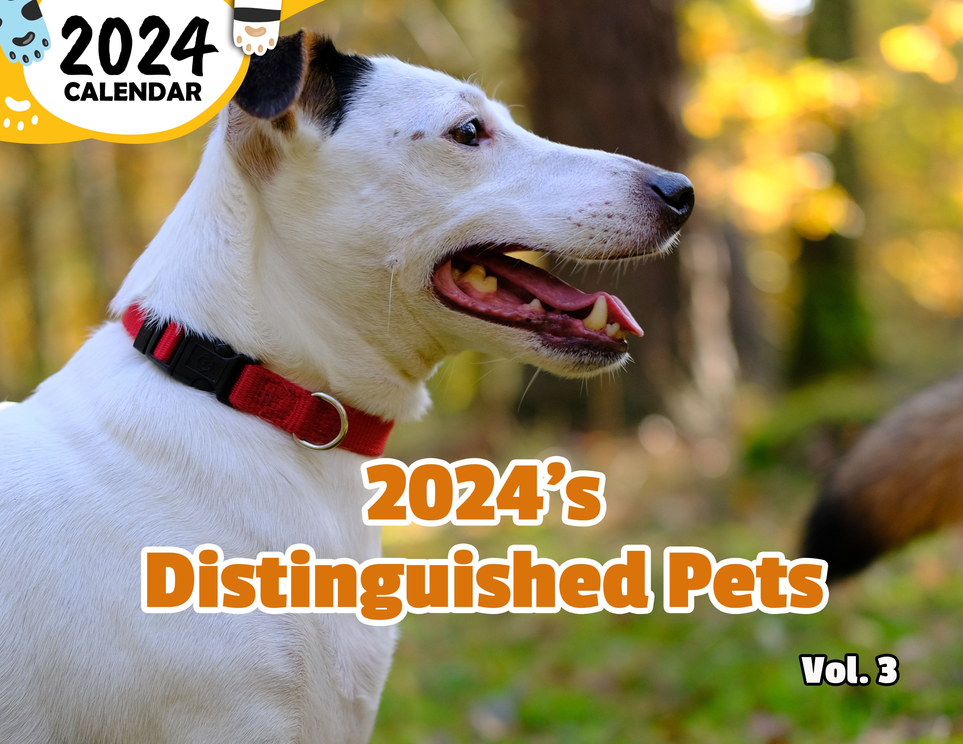 2024's Distinguished Pets Volume Three: 2024 Wall Calendar (Published)