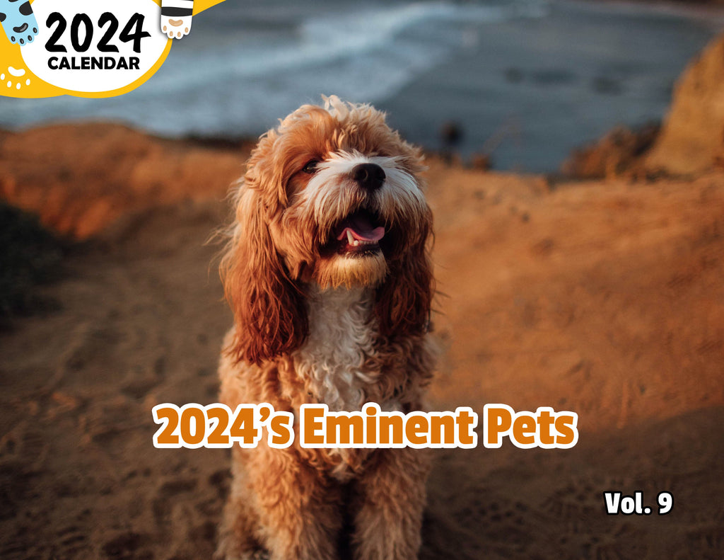 2024's Eminent Pets Volume Nine: 2024 Wall Calendar (Published)