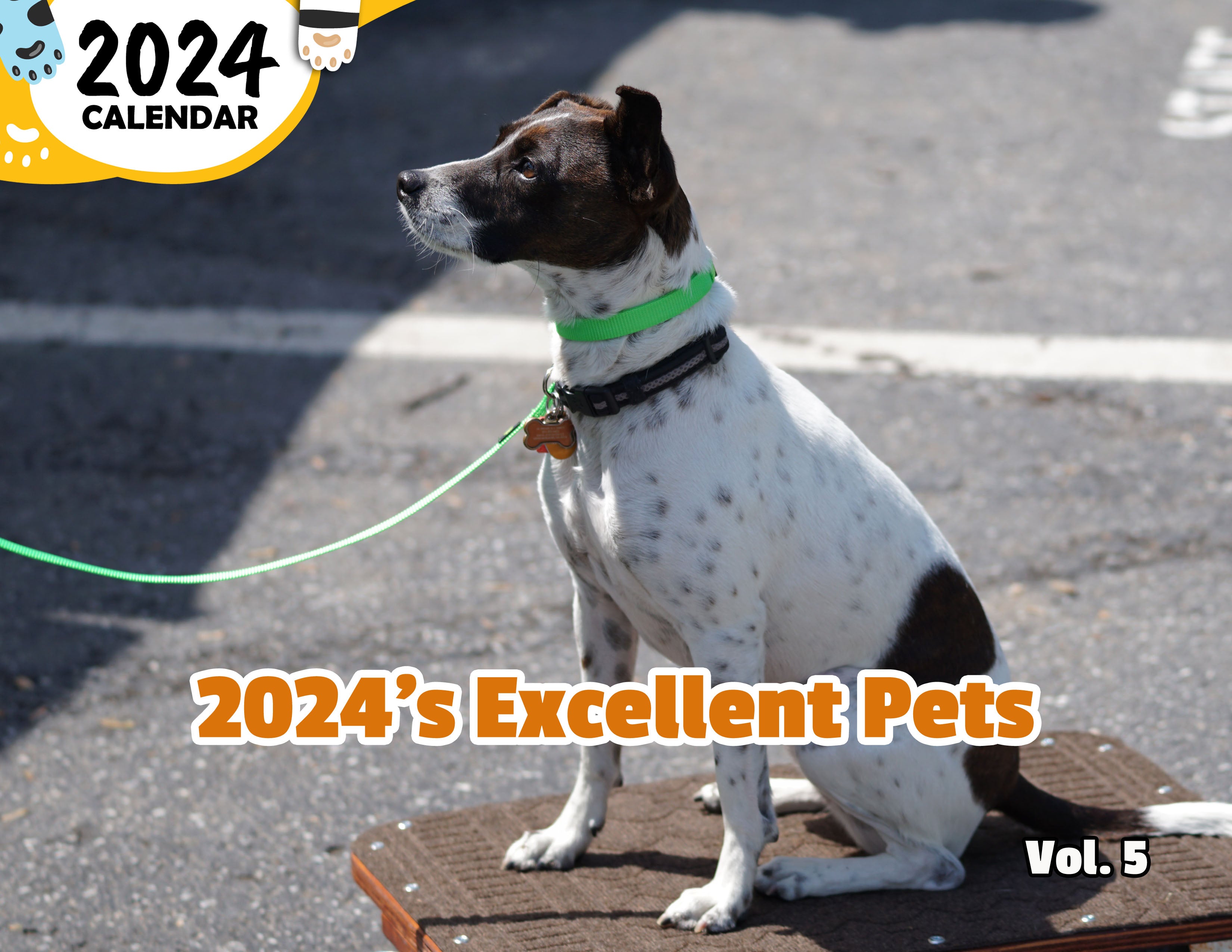 2024's Excellent Pets Volume Five: 2024 Wall Calendar (Published)