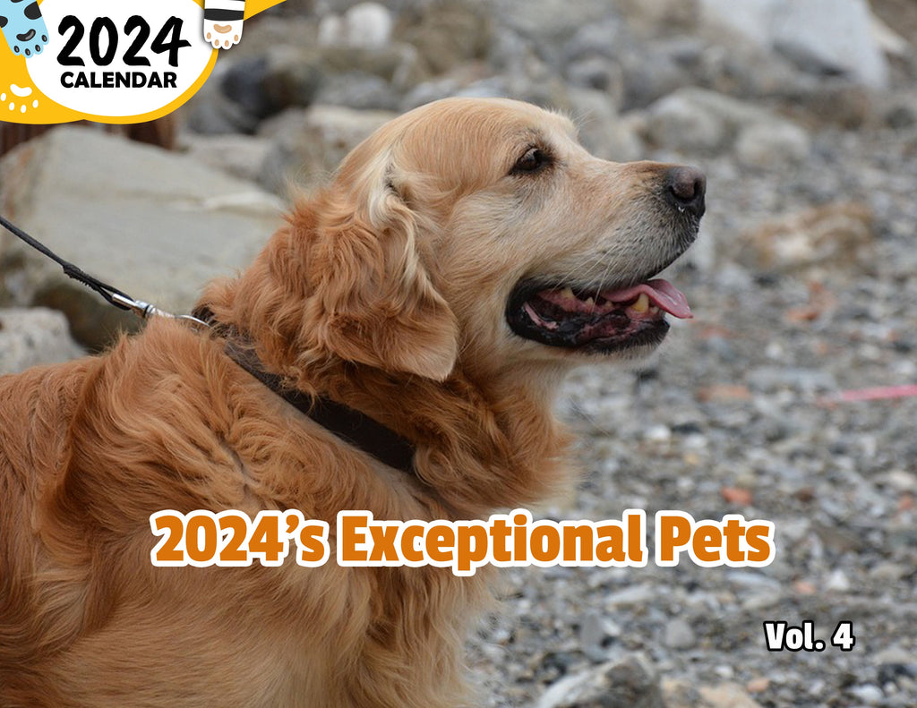 2024's Exceptional Pets Volume Four: 2024 Wall Calendar (Published)