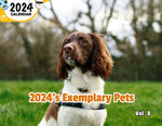2024's Exemplary Pets Volume Eight: 2024 Wall Calendar (Published)